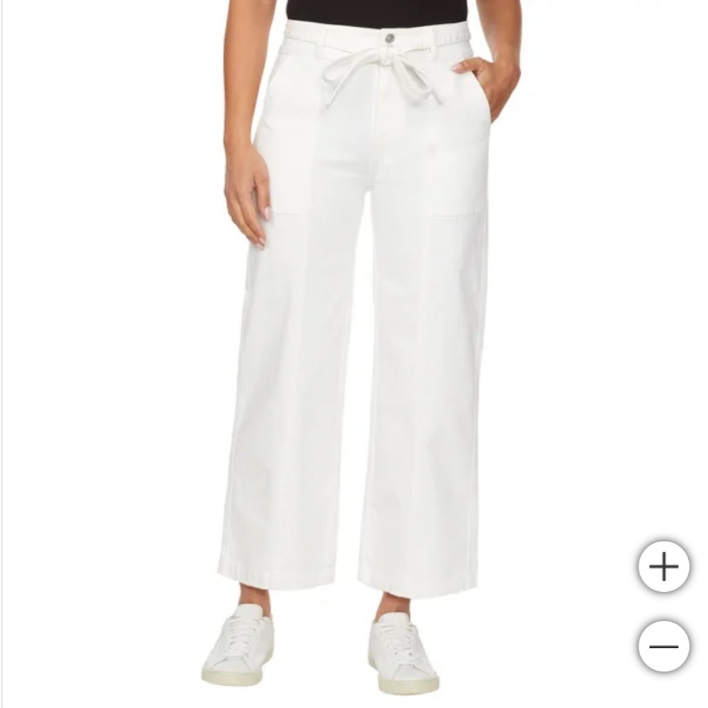 Hudson Women’s Wide Leg Belted Jean